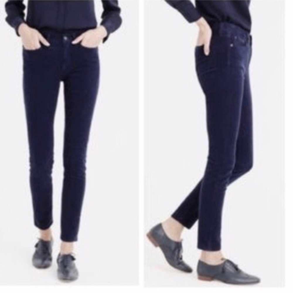 J.Crew Matchstick Cords in Navy